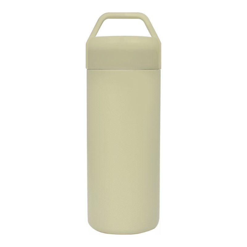 STOS ステンレスボトル 500ml  ライトカーキ